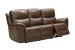 Kaden - Sofa With Power Recline With Power Headrest And Power Lumbar - Brown