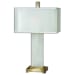 Athanas - Alabaster Lamp - White