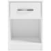Flannia - White - One Drawer Night Stand - 23" Height