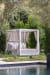 Newport - Resort King Daybed, No Welt - Cast Silver / White
