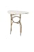 Bechamel - Coffee And End Table Set - White / Gold