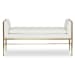 Fretwork - Bench - Brass / White
