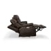 Clive - Power Reclining Loveseat with Console & Power Headrests & Lumbar - Dark Brown