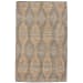 Natural Fiber - 1' x 1' Sylmar Rug - Natural/Mineral Blue