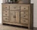 Trinell - Brown - Dresser With Fireplace Option
