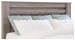 Zelen - Warm Gray - Queen Panel Headboard