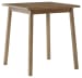 Shully - Natural - 5 Pc. - Square Counter Table, 4 Stools