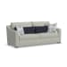 Milo - Two-Cushion Sofa - Pearl Silver