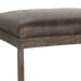Bose - Leather Counter Stool - Cocoa Brown