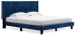 Vintasso - Blue - King Uph Hdbd/Ftbd/Roll Slats