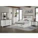 Wade - Youth Full Platform Storage 5 Piece Bedroom Set - White