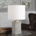 Drexel - Concrete Block Lamp - Gray