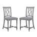 Plymouth - Counter Chair (Set of 2) - Gray