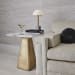 Equilateral - Side Table - Marble/Brass
