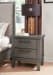 Hallanden - Gray - 7 Pc. - Dresser, Mirror, California King Panel Bed With Storage, 2 Nightstands