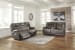 Wurstrow - Smoke - 2 Pc. - Power Sofa, Loveseat