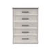 Avalanche - 5-Drawer Chest - Antique White