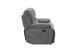 Hooper - Sofa, Manual Recline - Alma-Gray
