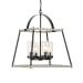 Edgecomb - 4 Light Indoor-Outdoor Pendant - Black / Gray