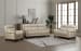 Kimball - Power Loveseat With Power Recline, Power Headrest - Cream