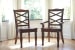 Porter - Rustic Brown - 8 Pc. - Rectangular Dining Room Extension Table, 4 Side Chairs, 2 Arm Chairs, Server with Storage