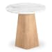 Evelyn - Accent Table - White