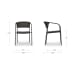 Zola - Outdoor Dining Chair (Set of 2) - Dark Brown