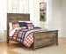 Trinell - Brown - 7 Pc. - Dresser, Mirror, Full Panel Bed, 2 Nightstands