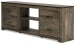 Trinell - Brown - 72" TV Stand W/Fireplace Option