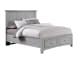 Bonanza Mansion Bed with Storage Footboard Gray Twin