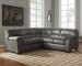 Bladen - Slate - 5 Pc. - Left Arm Facing Sofa, Right Arm Facing Loveseat Sectional, Kelton Cocktail Table, 2 End Tables