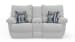 Lenny - Power Lay Flat Reclining Console Loveseat - Winter