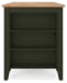 Gesthaven - 5 Pc. - Rectangular Dining Room Counter Table, 4  Barstools - Natural / Green