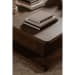 Casey - Large Coffee Table - Dark Brown