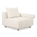 Rosello - Right Arm Facing Chair - White