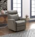 Donavan - Hc Power Recliner With Power Recline And Power Headrest And Heating And Cooling - Dark Gray