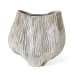 Water Lily - Vase - Brown / White