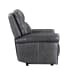 Alexander - Power Recliner With Power Headrest & Lumbar - Weathered Stone Gray