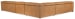 MS - Fresco 6 Seat Sectional 4-Power - Light Brown