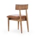 Alvaro - Leather Dining Chair (Set of 2) - Golden Wheat
