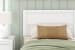 Hallityn - White - Twin Panel Headboard
