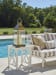 Island Classic - Square End Table - White