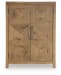 Clayburns - Bar Cabinet - Light Brown