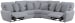 Majesty - 3 Piece Deep Seating Power Reclining Sectional - Shark