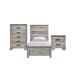 Millers Cove - Twin 3 Piece Bedroom Set - Distressed Gray