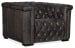 MS - Savion Grandier Power Recliner With Power Headrest - Dark Gray