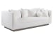 Artistica Upholstery - Claudette Bench Seat Sofa - White
