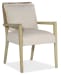 Surfrider - Woven Back Arm Chair (Set of 2) - Beige / Light Brown