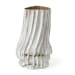 Puddle - Vase - Brown / White