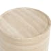 Mckenna - Outdoor Concrete Round End Table - Travertine